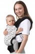 Ergonomska nosiljka za bebe DROMADER Urban, 100% pamuk, motiv panda