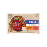 PURINA ONE Mokra hrana Mini Adult, piletina, 4 x 85 g