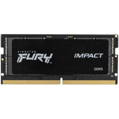 KINGSTON RAM memorija FURY Impact XMP, 16GB (1x16GB), DDR5 6400MHz CL38 SODIMM