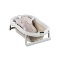 MOOVKEE Sklopiva kadica s umetkom i termometrom, bež