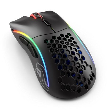 GLORIOUS Miš Model D Wireless, crni, mat, gaming