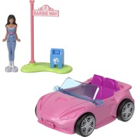 MATTEL Lutka i kabriolet Mini BarbieLand HYF42