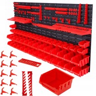 KRAFT&DELE PVC zidna ladica, 74-dijelni organizator, 170×78 cm