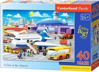 CASTORLAND Puzzle Maxi Aerodrom, 40 kom