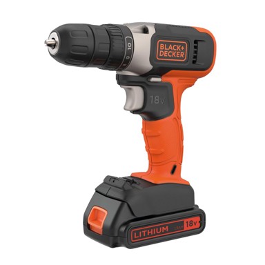 BLACK+DECKER akumulatorska udarna bušilica BCD001C1-QW 18V