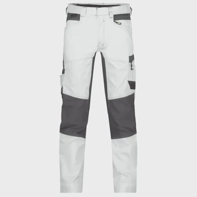 DASSY Radne hlače Helix, vel. 58, bijele/sive