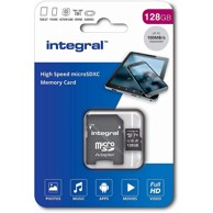 INTEGRAL Micro SDHC 128GB High Speed XC V10 UHS-I U1