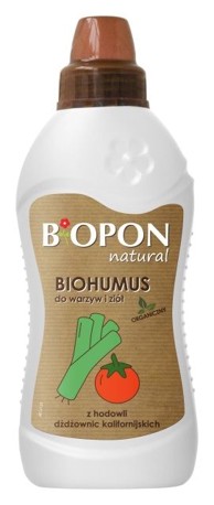 BROS Prirodno gnojivo Biohumus za povrće i začinsko bilje 1 L