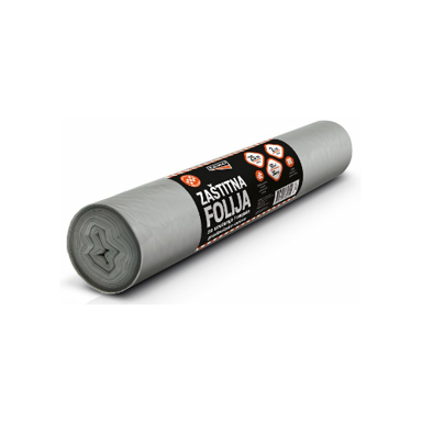 TEXO Građevinska folija 50 m² 30 my (2 x 25 m), LDPE, pakiranje 5 kom