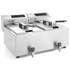 HENDI Mastercook digitalna friteza sa slavinom, 2 x 8 l, 2 x 3500 W