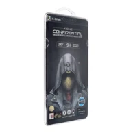 X-ONE Full Cover Extra Strong Privacy kaljeno staklo za iPhone 15 Pro Max (puno ljepilo) crno