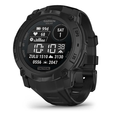 GARMIN Pametni sat Instinct 3 Tactical 50 mm Solar, Black, 010-02935-50