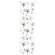 Rolo zavjesa za tuš, 70x240 cm, školjke