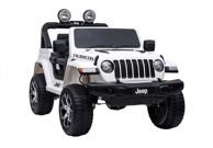 Licencirani auto na akumulator Jeep Rubicon 4x4 - bijeli