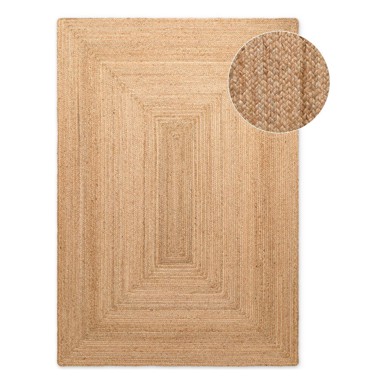 HANSE HOME Obostrani/ručno rađen juten tepih u prirodnoj boji 60x90 cm Sharmila Natural Brown