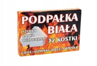 RAVI Kocke za potpalu za roštilj i kamin 32 kom, bijela