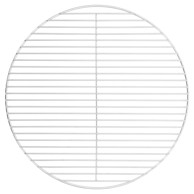 Okrugla rešetka za roštilj Ø50 cm, nehrđajući čelik 304