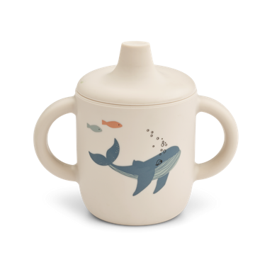 LIEWOOD Čaša za učenje pijenja Neil Sea Creature