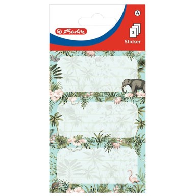 HERLITZ Etikete školske 50034314 Tropic, višebojna
