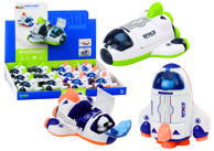 Mali svemirski brod za igru s kokpitom, zeleni/narančasti 