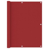 Balkonski zastor 120 x 500 cm Oxford, crveni