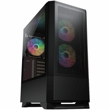 COUGAR Kućište MX430 Mesh RGB Black, mid tower, ATX, crno