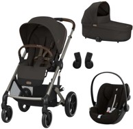 CYBEX Dječja kolica Balios S Lux set S – čokoladno smeđa