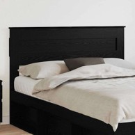 Uzglavlje za krevet 140 cm hrast, crno