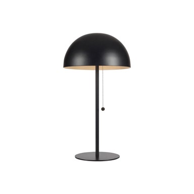 MARKSLOJD Crna stolna lampa Dome, visina 54,5 cm