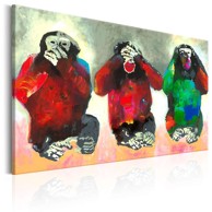 Slika Three Wise Monkeys 90x60