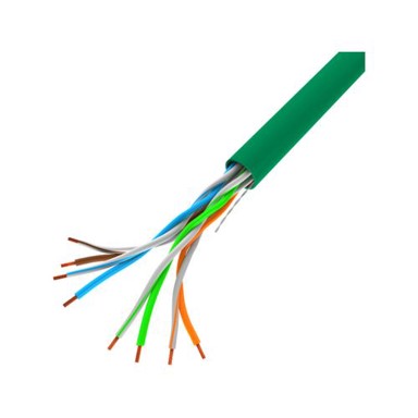 LANBERG Mrežni kabel, UTP, CAT5e, 305 m, zeleni