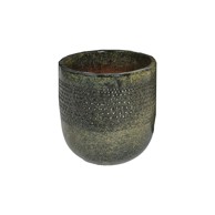 Terakota tegla glazirana Colin 33X33 cm 9851368-3 crna