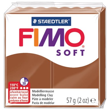 STAEDTLER Fimo Soft masa za modeliranje 57 g 8020-7 karamel