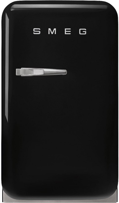 SMEG Mini hladnjak, FAB5RBL6, crni
