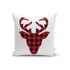 MINIMALIST CUSHION COVERS Set od 4 božićne jastučnice i gazišta na stolu navlake za jastuke Božićni tartan