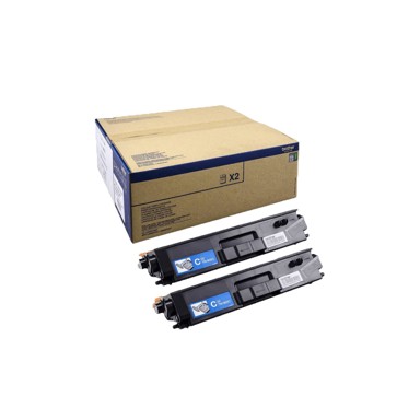 BROTHER Toner TN-900CTWIN, cijan, originalni, 2 kom