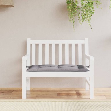 Jastuk za vrtnu klupu, 110 x 50 x 7 cm, Oxford tkanina, antracitni