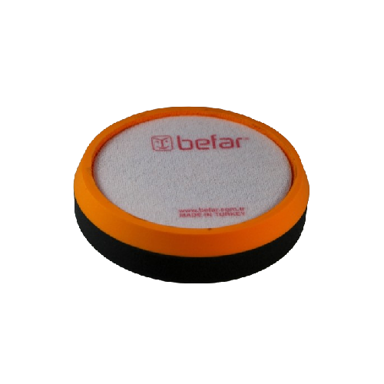 BEFAR Velcro Compound Foam spužva za poliranje, 150 × 25 mm, narančasta
