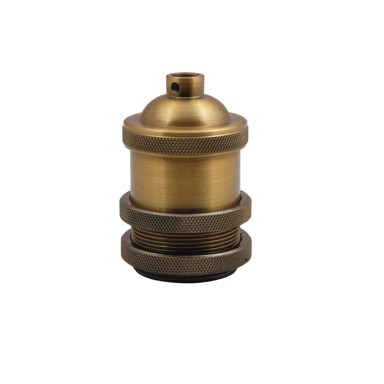 Vintage Grlo E27, brončano