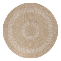 AYYILDIZ CARPETS Okrugli vanjski tepih Comilla ø 120 cm, bež