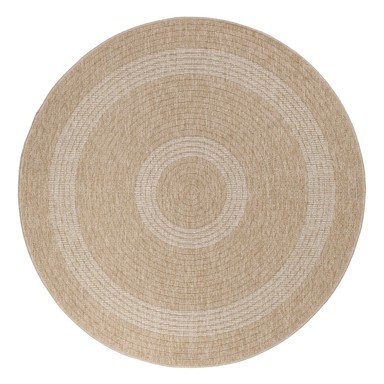 AYYILDIZ CARPETS Okrugli vanjski tepih Comilla ø 120 cm, bež