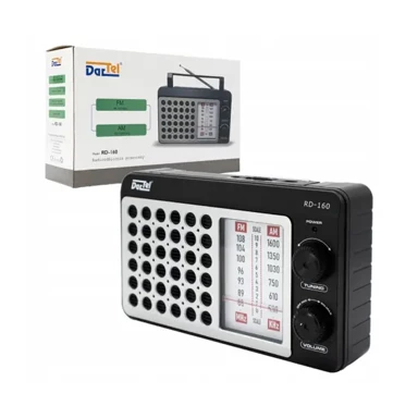 DARTEL Analogni radio RD-160 FM/AM, crna