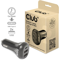 CLUB3D Auto punjač 36W, crni
