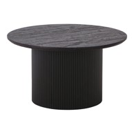 HOUSE NORDIC Stolić za kavu Boavista ø 80 cm okrugao u dekoru topole tamno smeđi