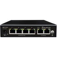 LEVELONE Mrežni preklopnik FEP-0631, 6x FE, 60 W, 4x PoE+