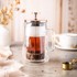 KLAUSBERG French press 0,35 L staklo i bakar