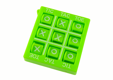 Igra Tic Tac Toe, 4.5 cm, Zelena