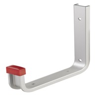 LUX TOOLS Nosač kuka zidna alum.zakrivljena 25 kg
