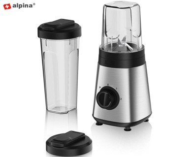 ALPINA Blender za smoothie, 300 W, 600 ml + 300 ml