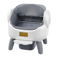ROJECO Pametni automatski WC za mačke FJ108, Wi-Fi, spremnik 9 l, za mačke do 12 kg